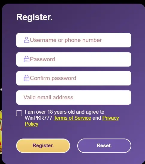 winpkr777 casino
